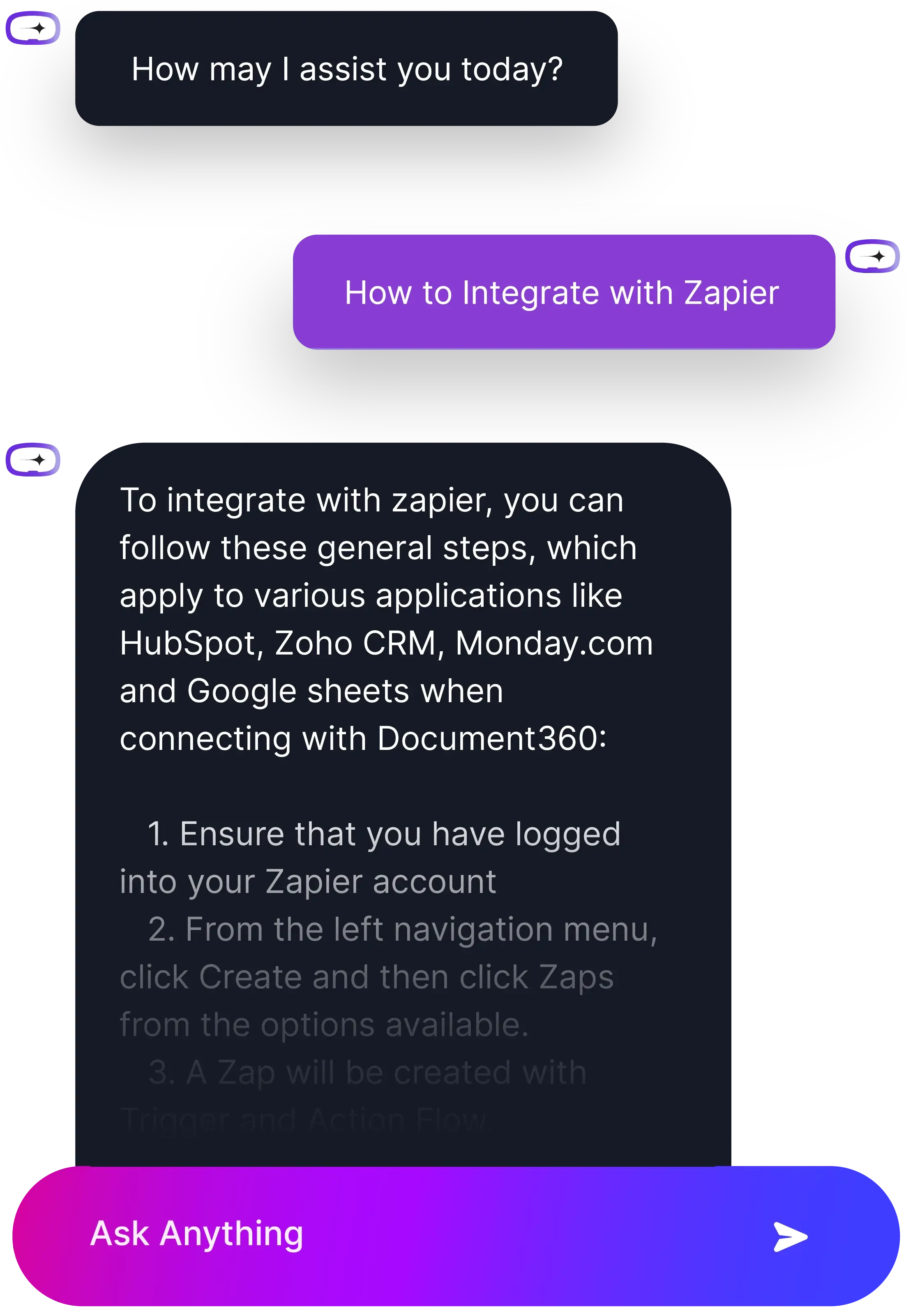 AI Chat page