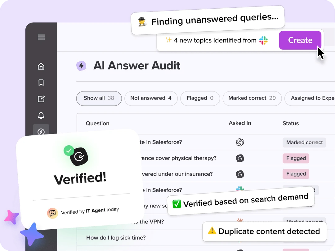Verification Workflow page