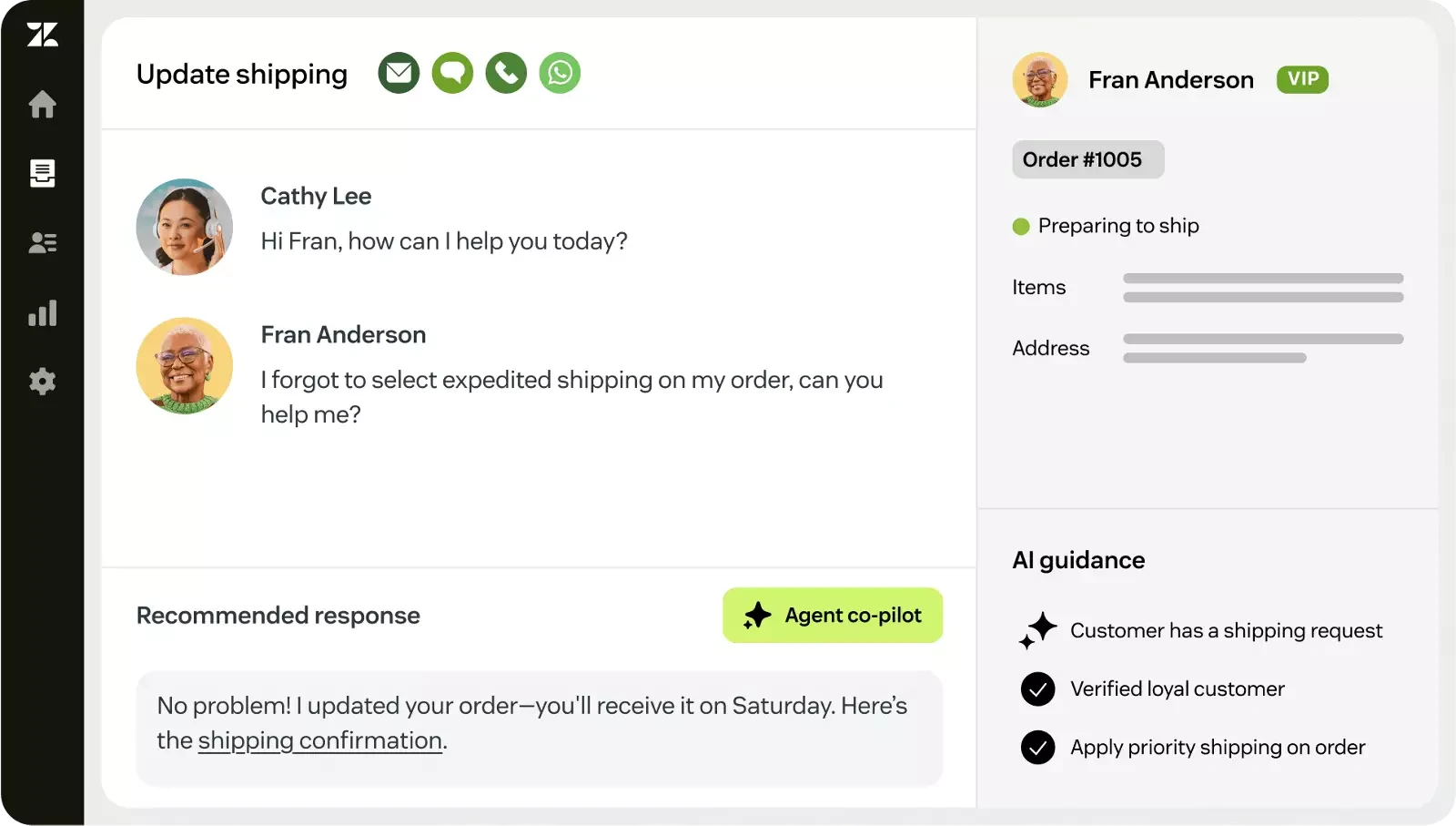 ИИ-агенты Zendesk для автоматизированной клиентской поддержки