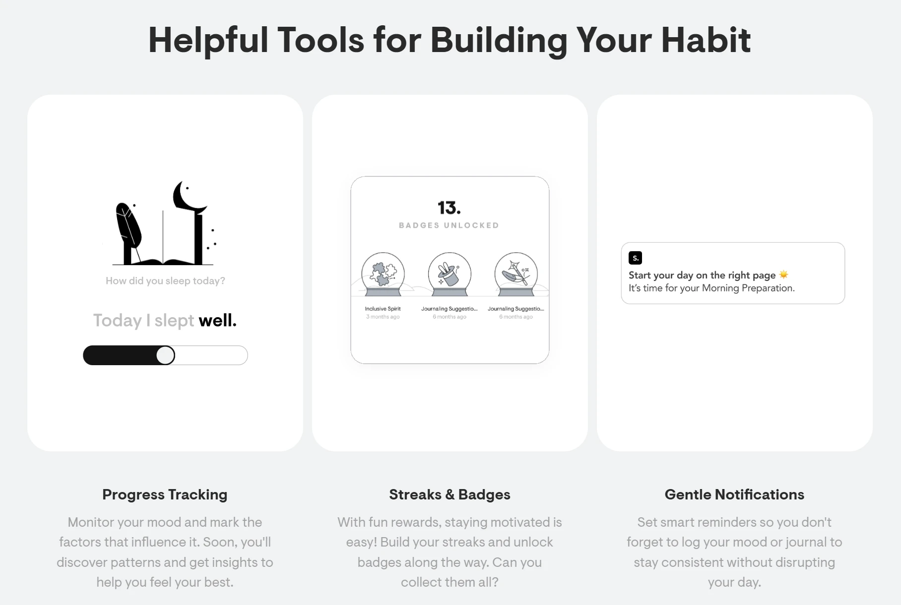 Stoic appの習慣構築ツール