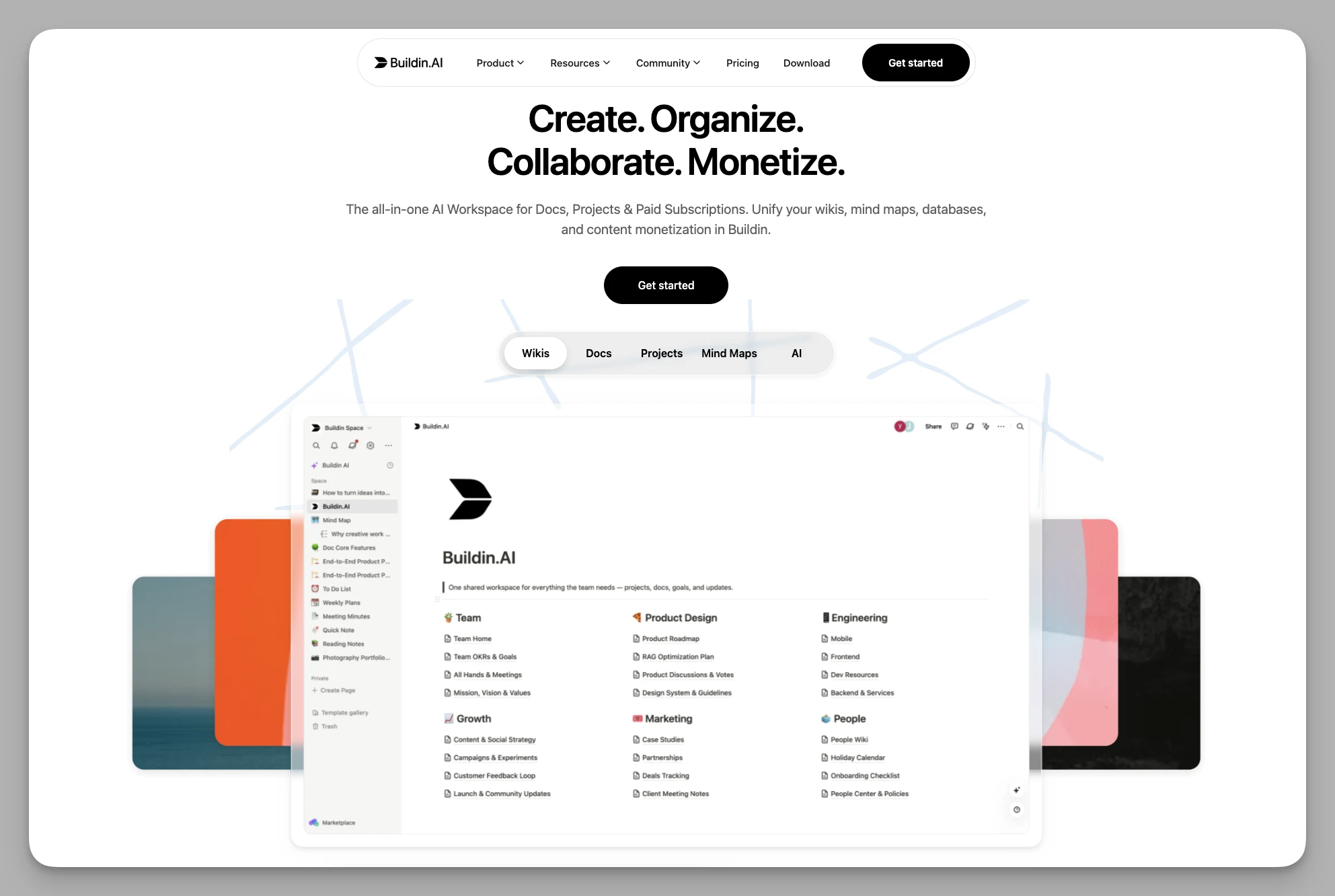 Buildin all-in-one productivity platform overview