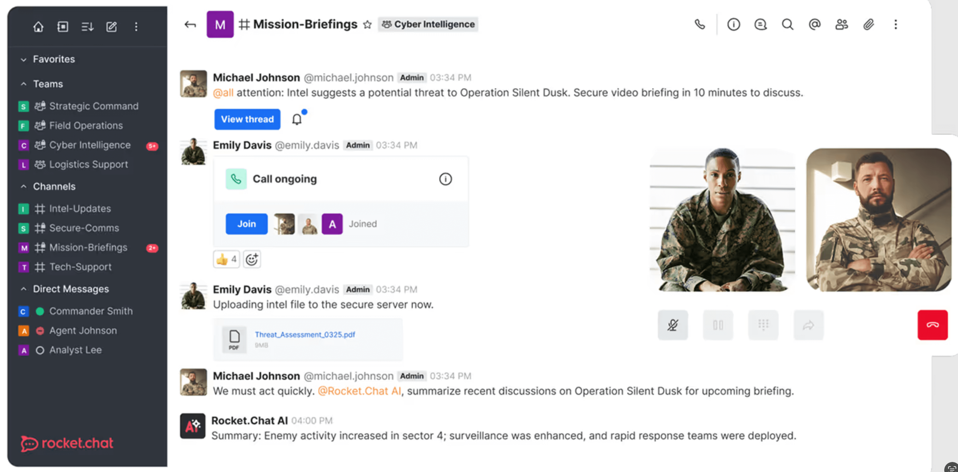 Rocket.Chatオープンソースコラボレーション