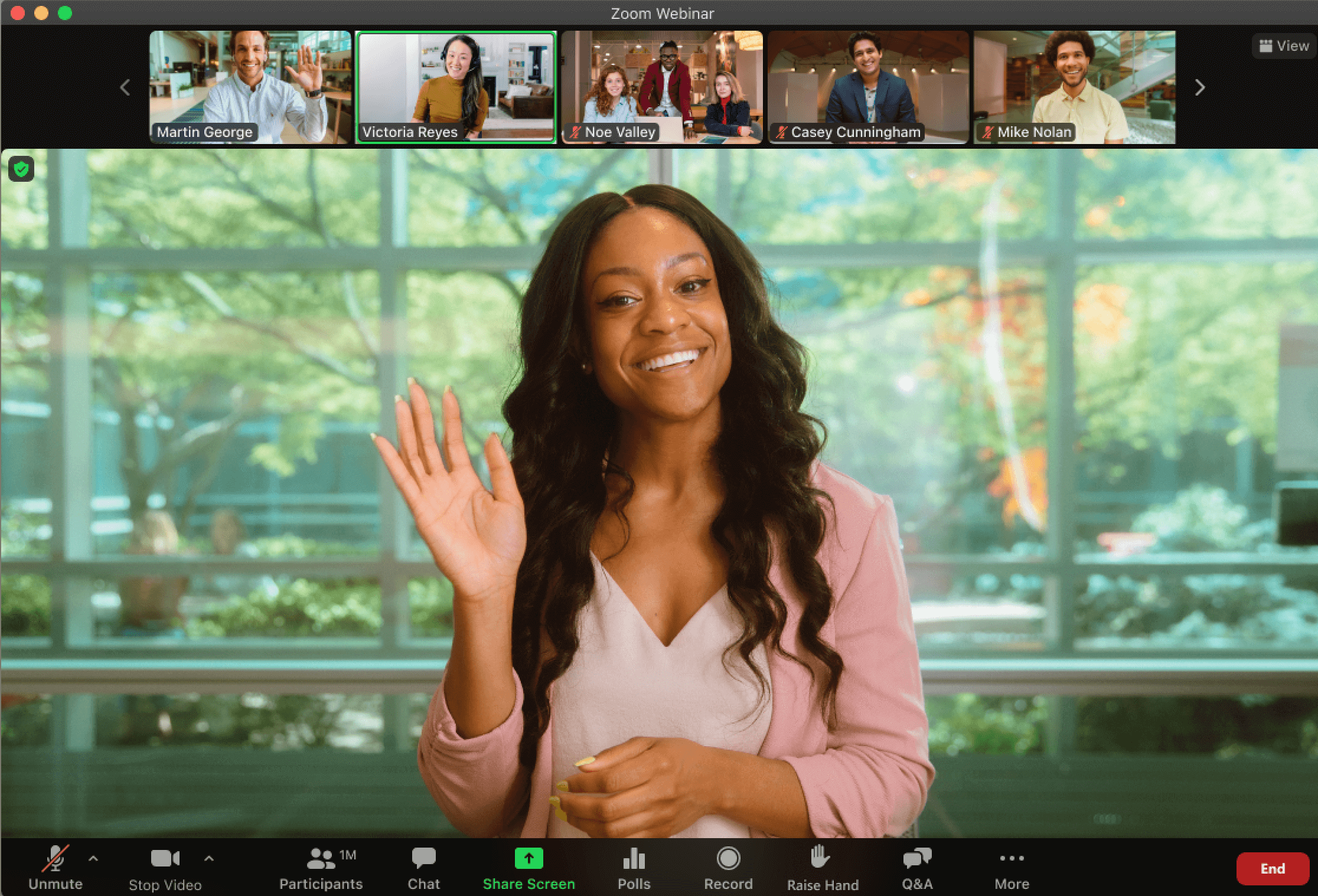 Zoomビデオ会議プラットフォーム