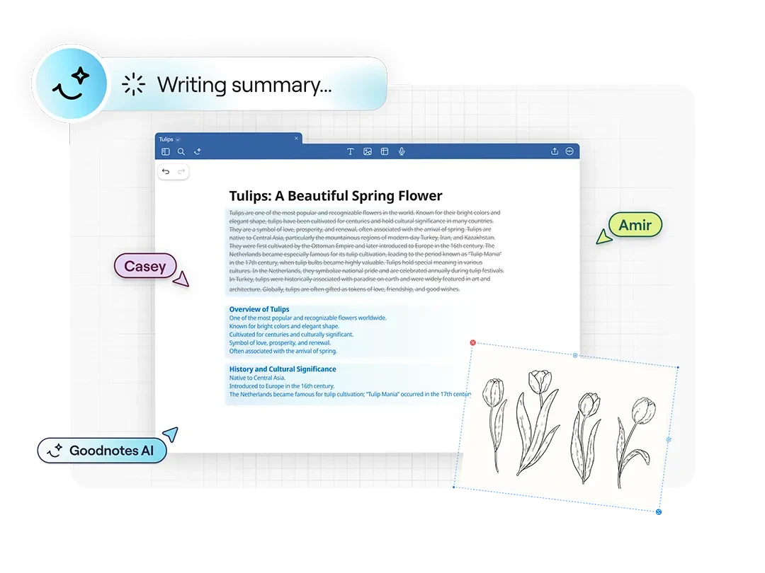 Handwritting AI page