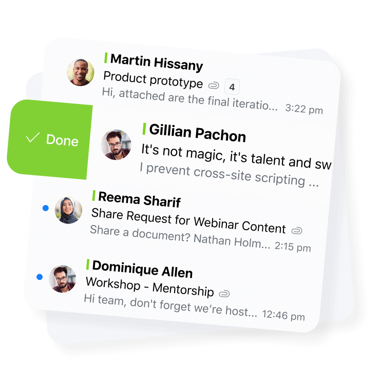 Spark Mail priority inbox view