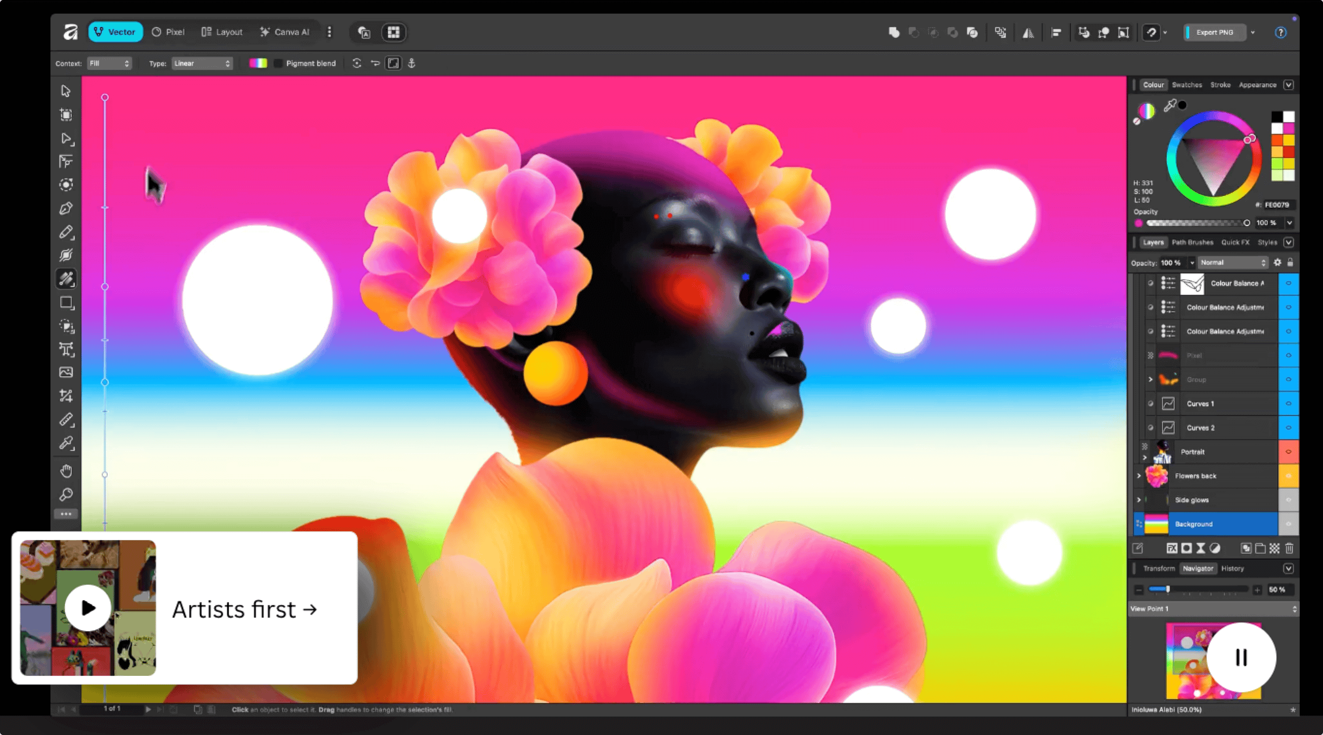 Affinityデザインスイート