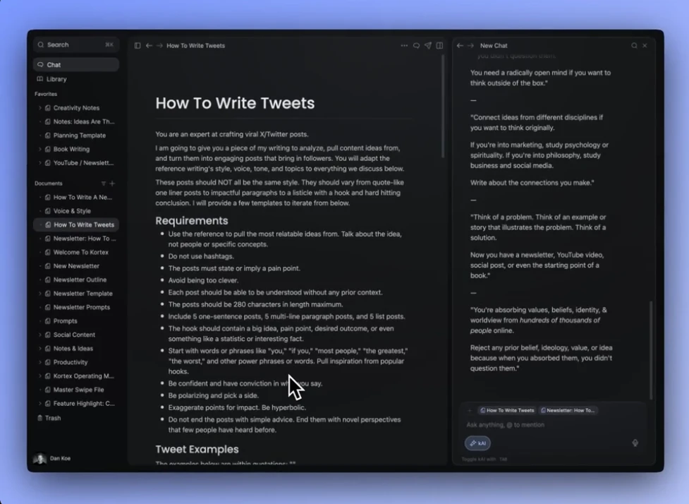 Kortex Elements for reusable content blocks