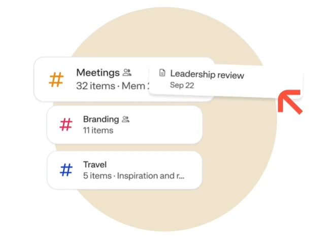 Reflect calendar integration for meeting notes