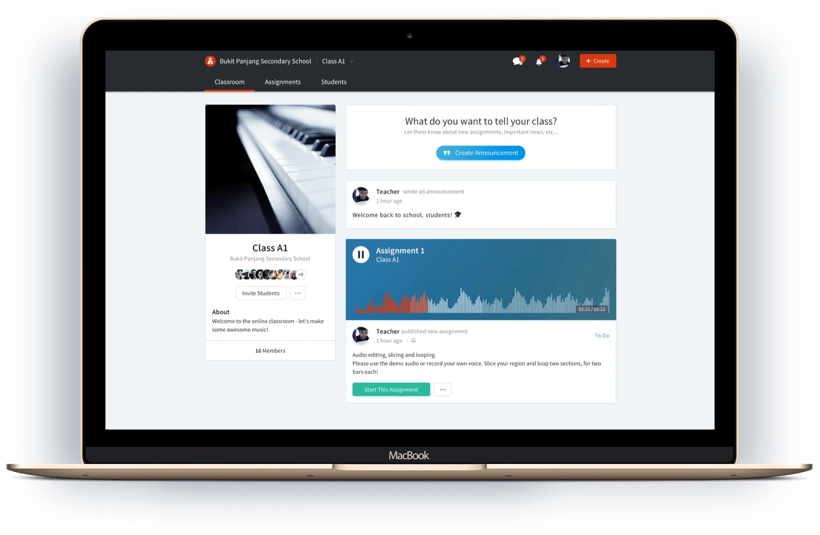 BandLab for Education как учебное пространство для совместного аудиотворчества