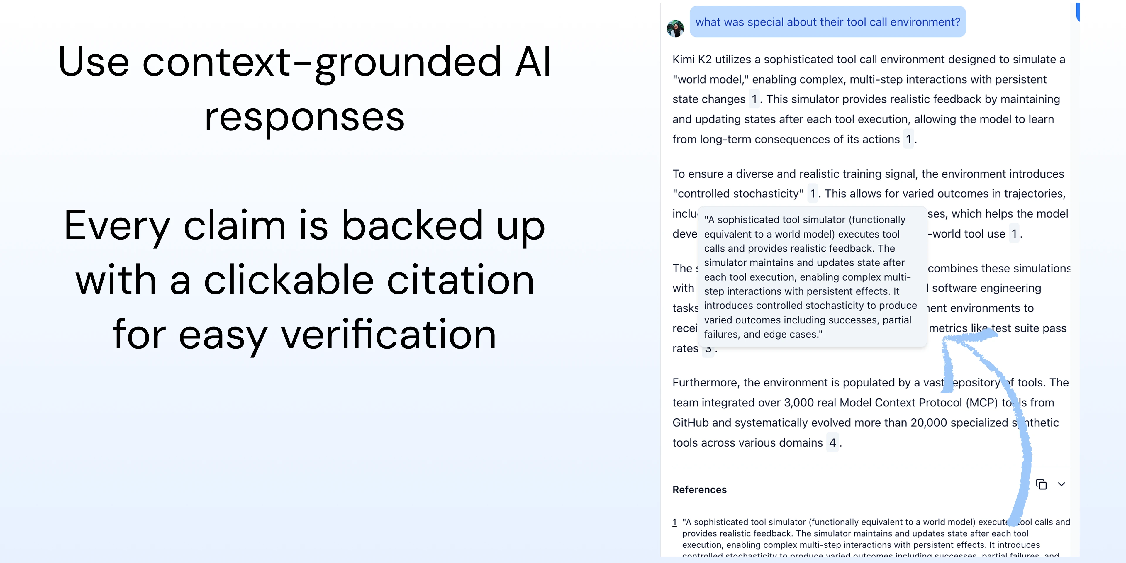 Интерфейс для чтения и анализа статей с AI-помощью рядом с текстом