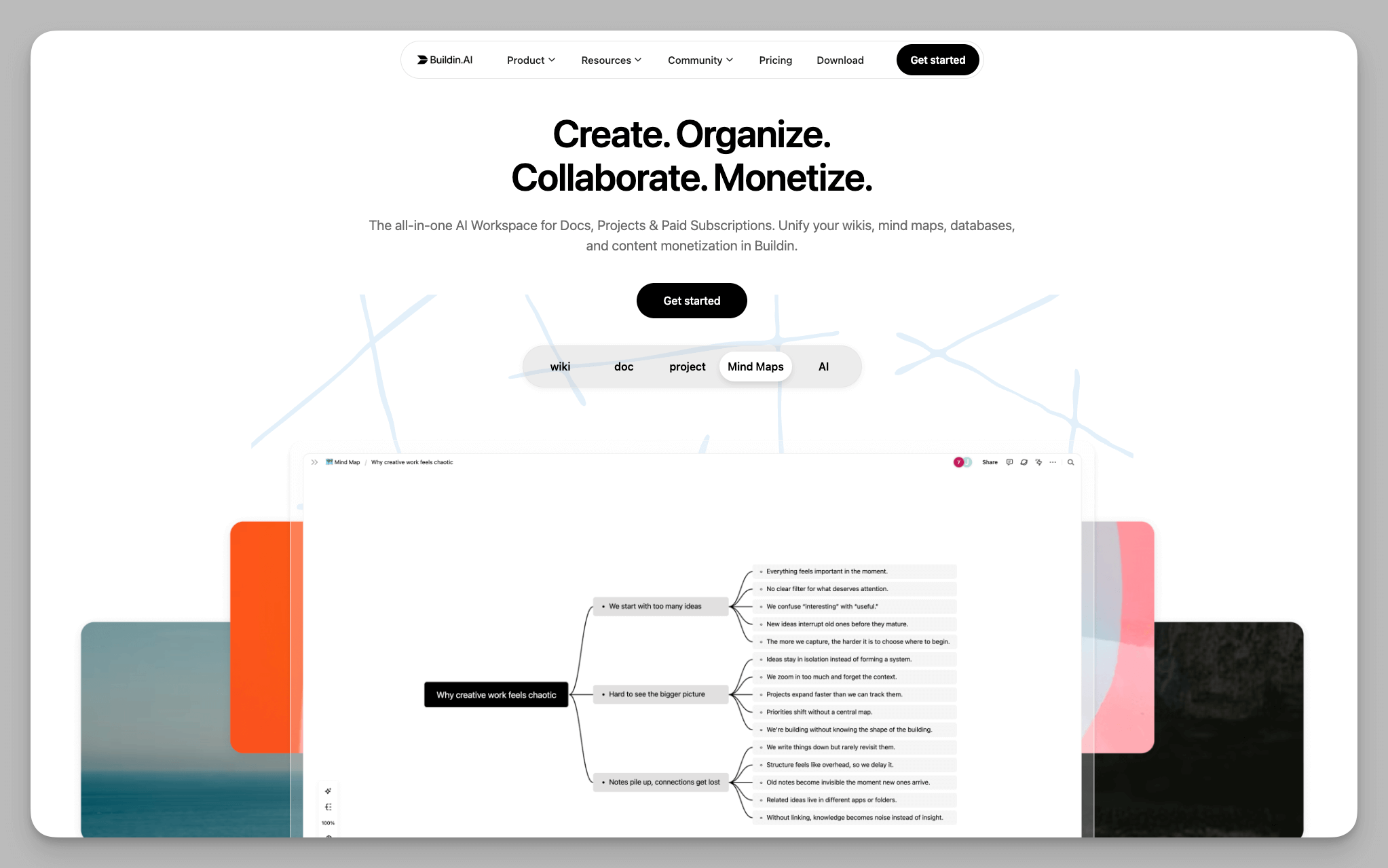 Buildin official website landing page