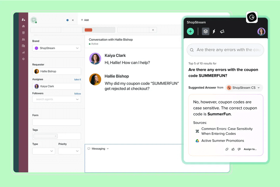 Wiki software interface