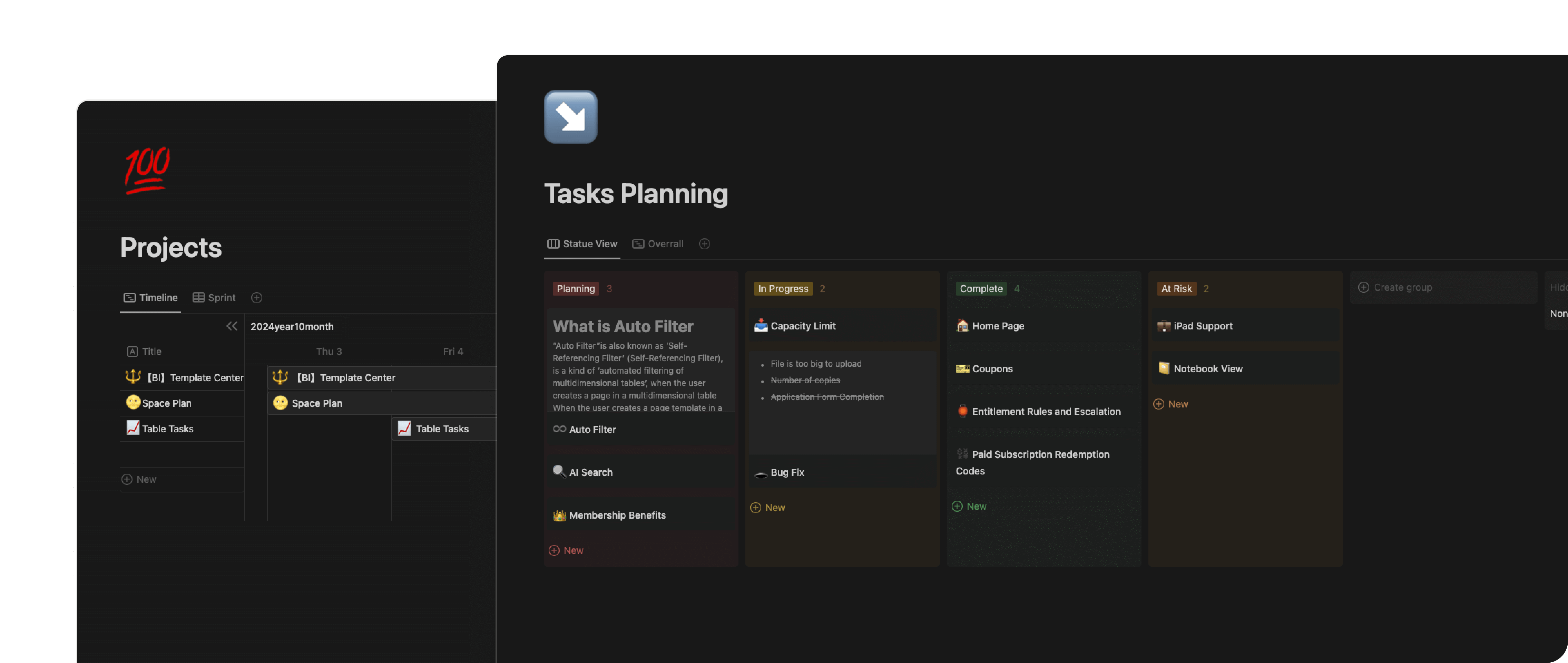 Enterprise knowledge management interface