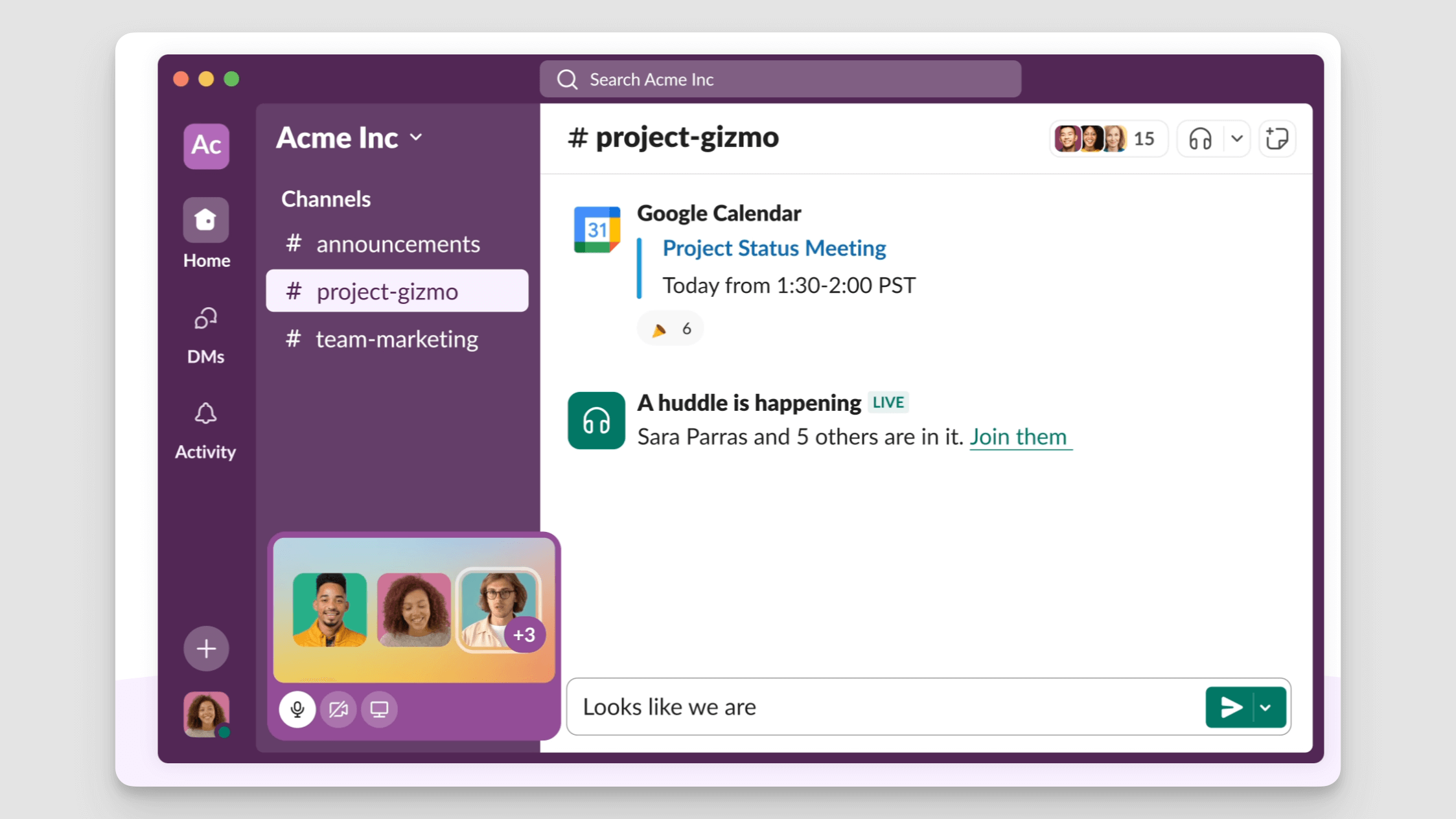 Slackコミュニケーションプラットフォーム