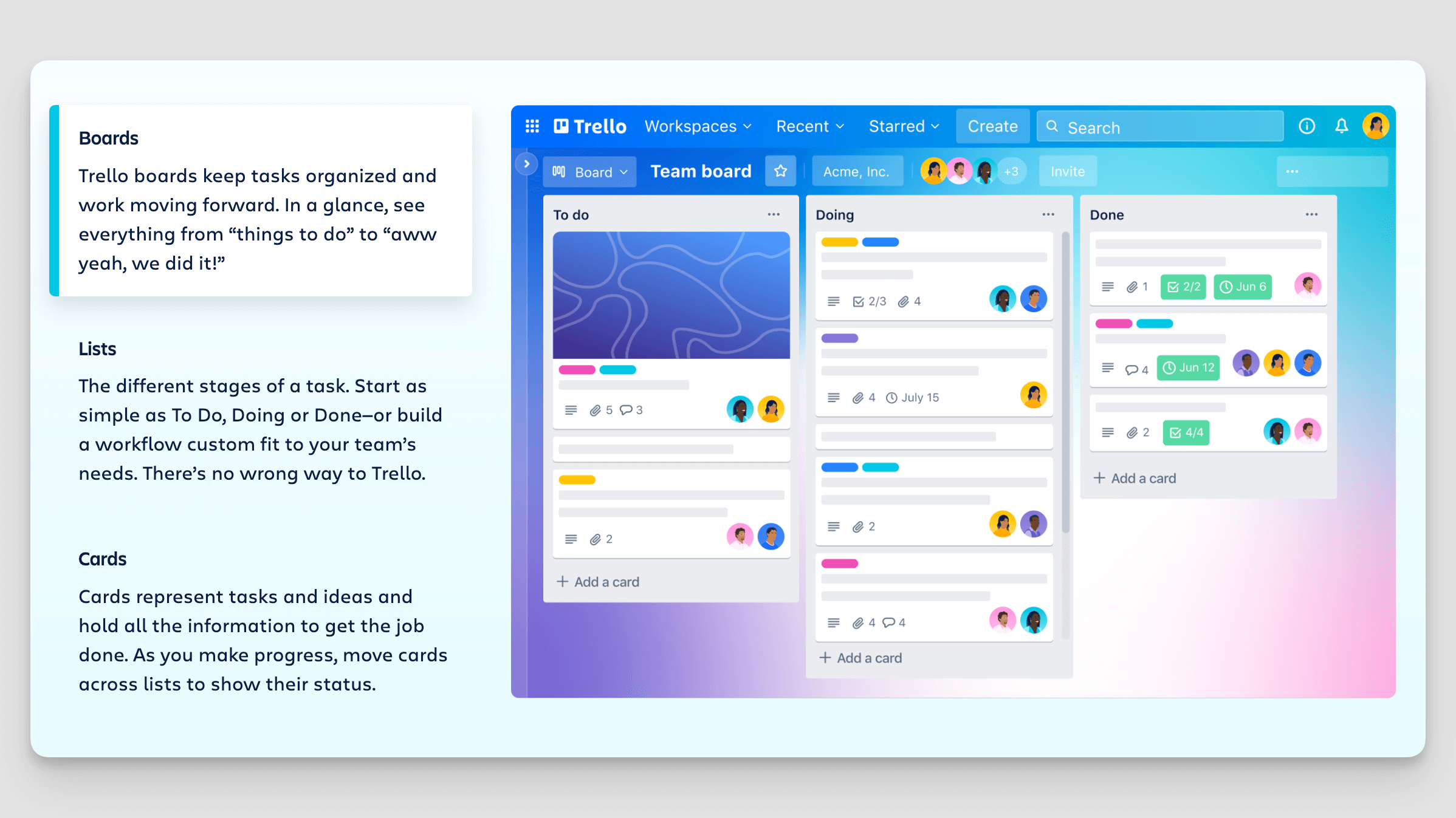 Trelloタスク管理ボード