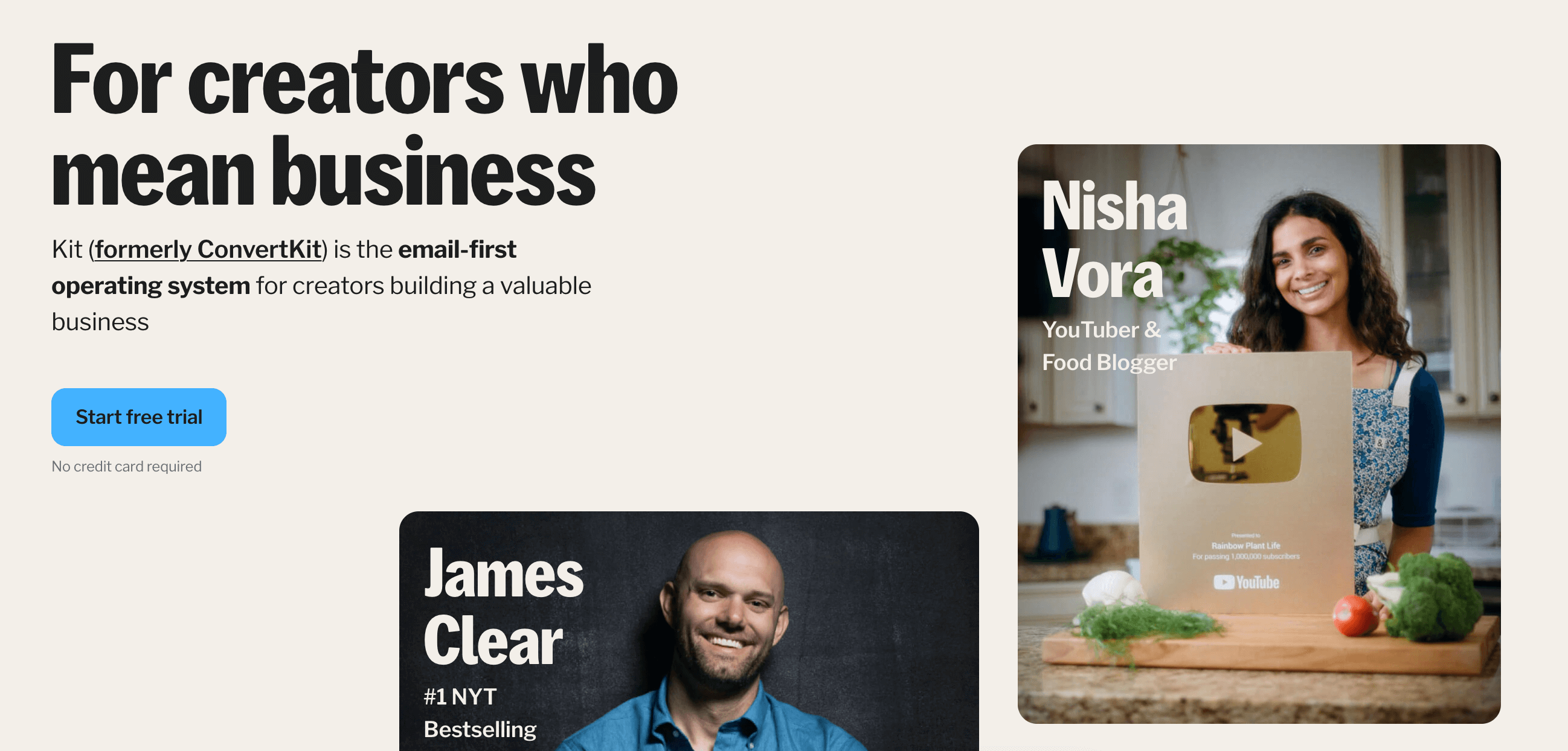 Kitメールマーケティングプラットフォームインターフェース