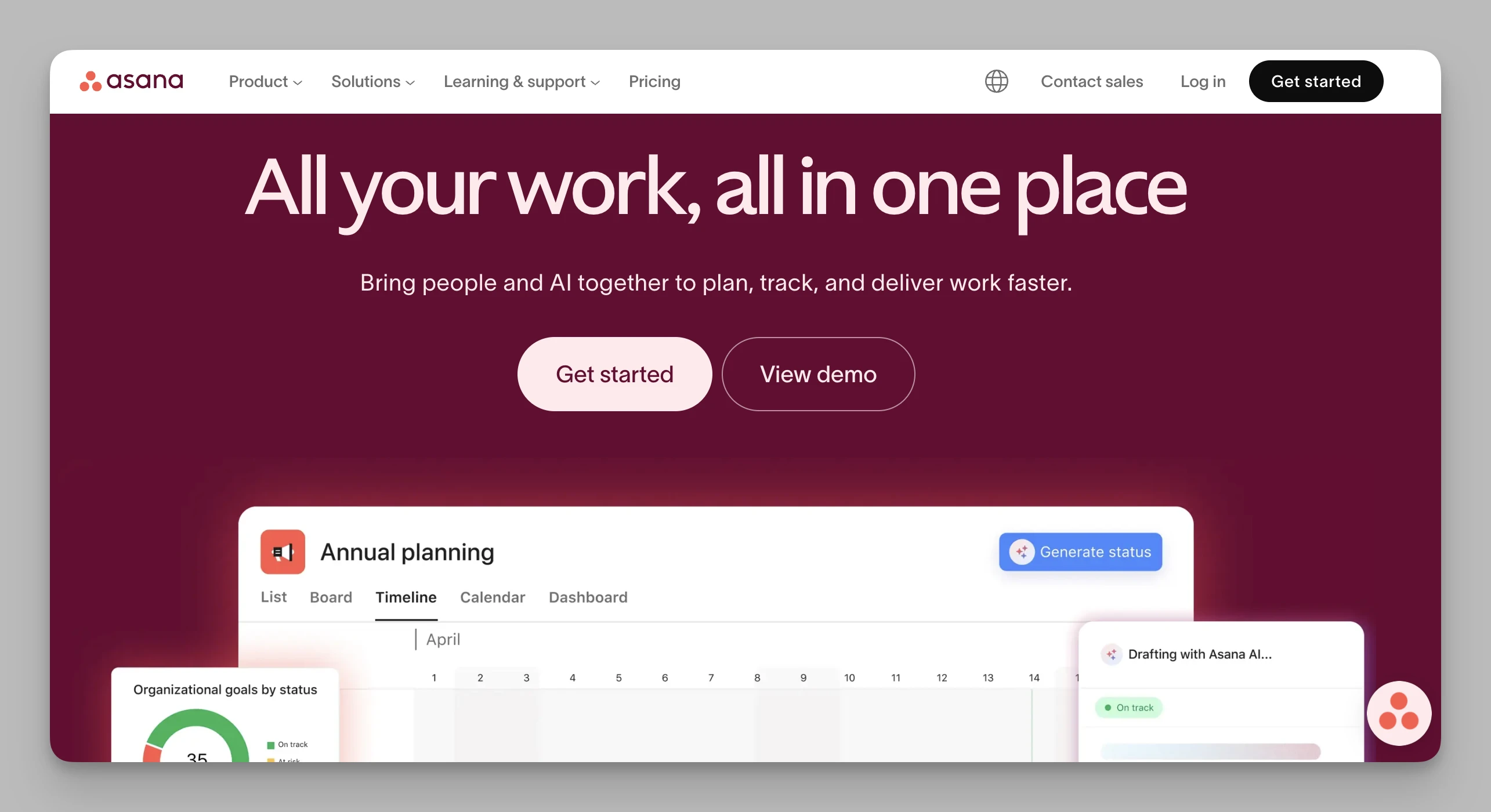 Официальный сайт Asana — управление задачами с зависимостями и портфолио проектов