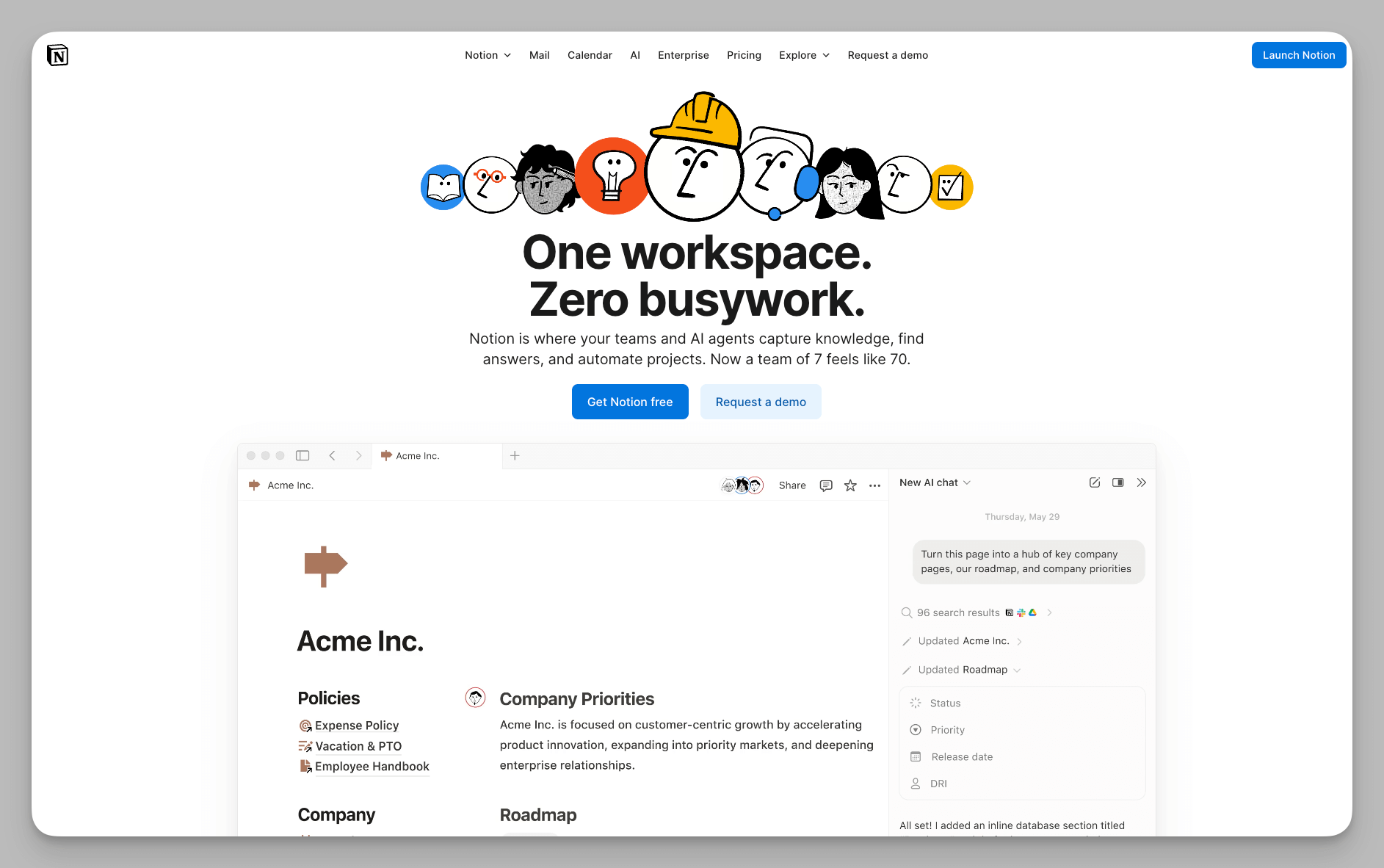 Notion - All-in-one workspace with AI