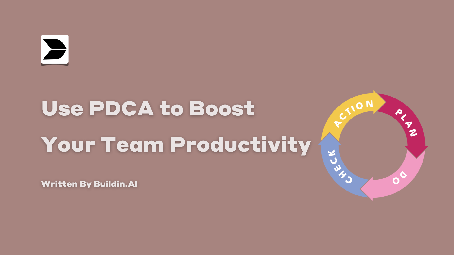 Use PDCA to Boost Your Team Productivity
