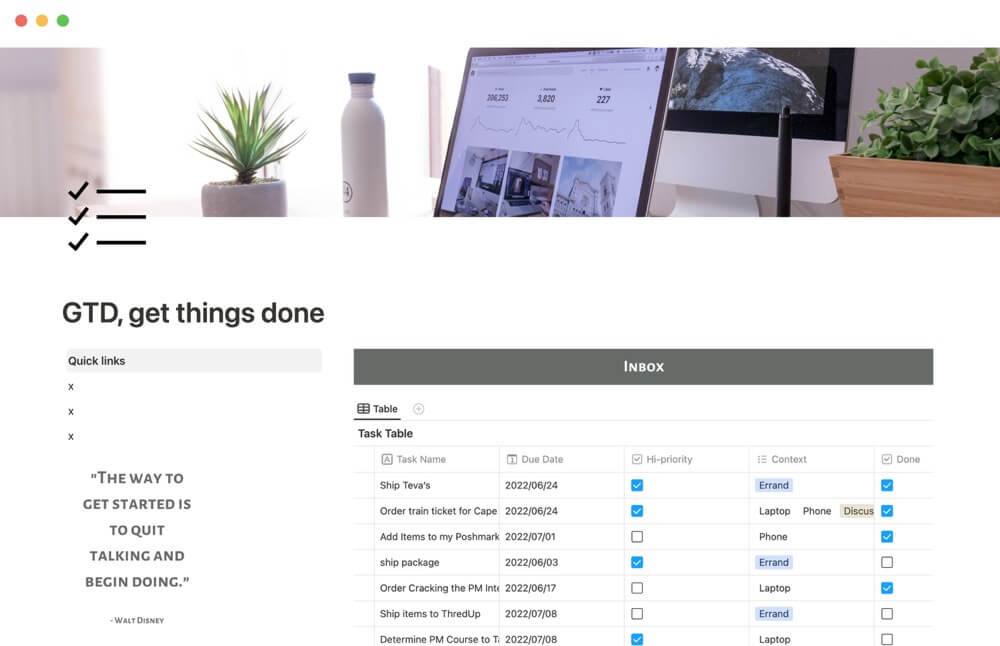 Освойте продуктивность с идеальной системой управления задачами GTD