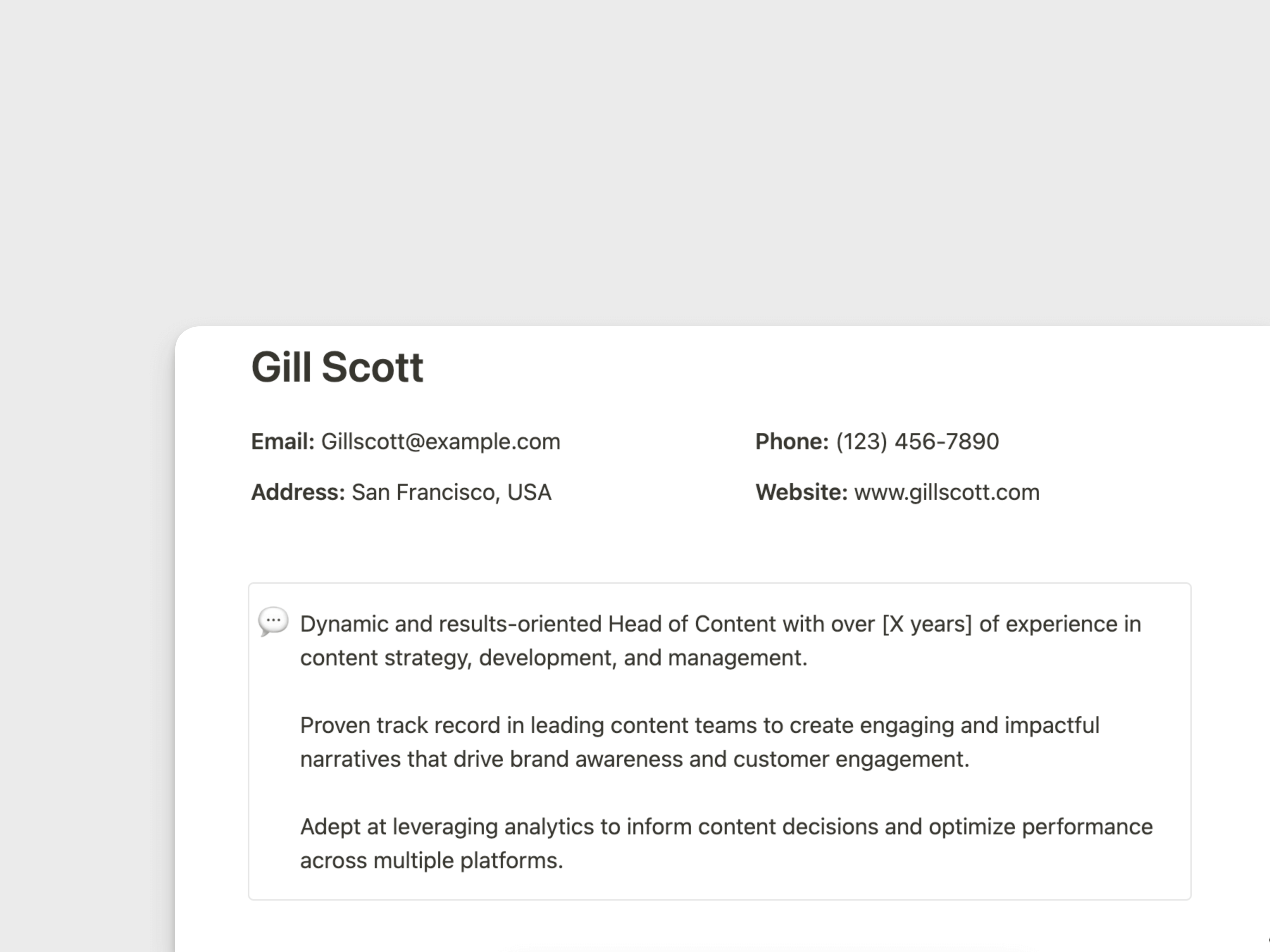 履歴書テンプレート